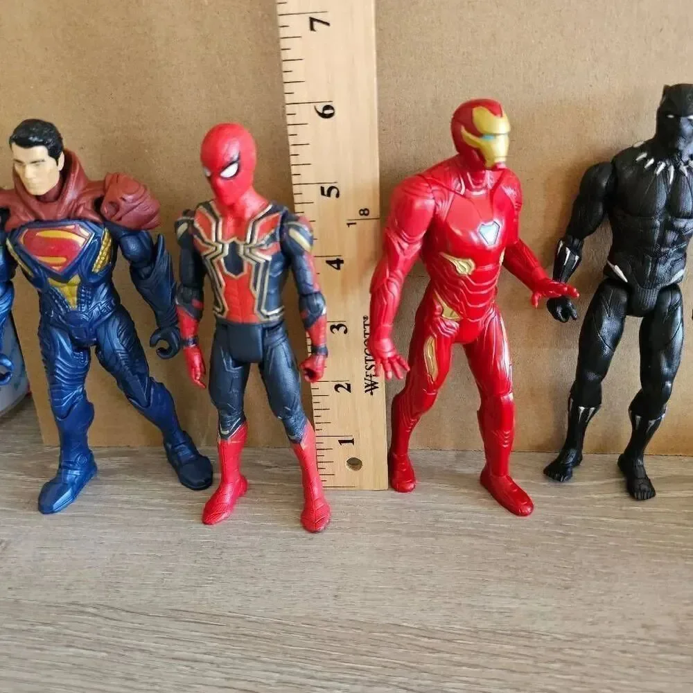 DC Comics Marvel Super heroes 4pc bundle
